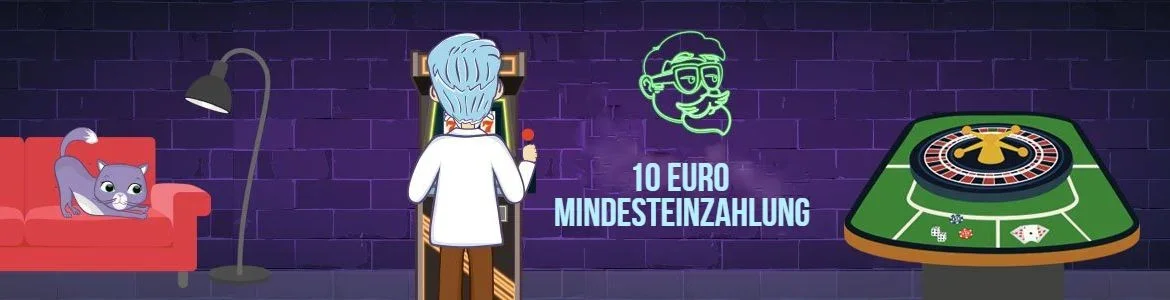 10 Euro einzahlen